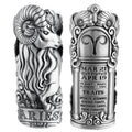 Metal Lighter Case Fits BIC It Covers Standard Full Size Bic Lighter in J6. Zodiac Astrology Lighter Case Design in Aries. One Piece Per Order