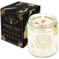 Zodiac Candle Gift Leo Zodiac Crystal Candles Astrology Gifts for Women Scented Candles Birthday Gifts for Women Sister Zodiac Gift Candle Jar