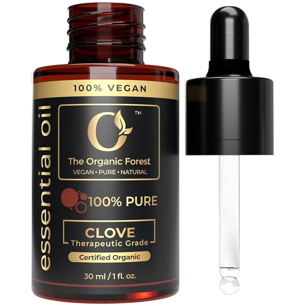 100% Pure & Natural Clove Oil for Hair Care Oral Care Aromatherapy and Resistant Support | Strong Spicy Aroma | Clove Essential Oil Diffuser